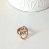 Bague plaqué or Cristina - Labelle Paris – Image 2