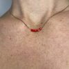 Colliers fins avec perles de verre - Simply square – Image 3