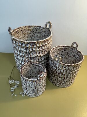 Pots en céramique (lot de 3) – Madam Stoltz