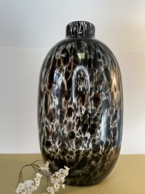 Vase Alan léopard noir – Opjet