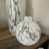 Vase oval léopard blanc - Opjet – Image 3