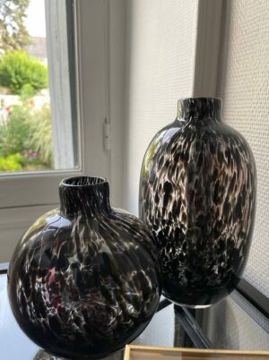 Vase Alan léopard noir – Opjet