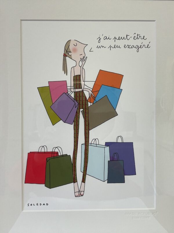 affiche shopping