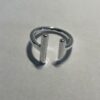 Bague en plaqué argent - Parallèle – Image 4