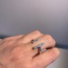 Bague en plaqué argent - Parallèle – Image 2