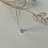 Collier en perles argentées – Image 4