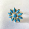 Bague dorée et pierres - Florie – Image 2