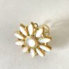 Bague dorée et pierres - Florie – Image 5