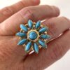 Bague dorée et pierres - Florie – Image 4