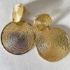 Boucles d'oreilles cercles dorés - Sunny – Image 4
