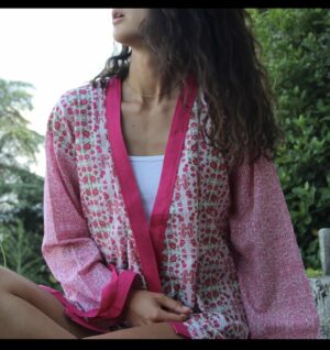 Les kimonos en coton bio
