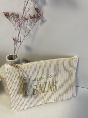 Pochette en velours – Mon joli bazar