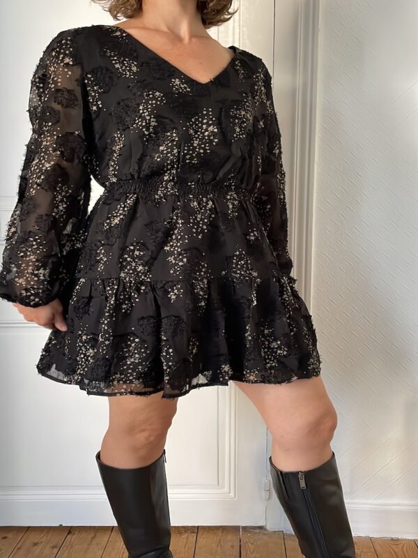 robe courte noire