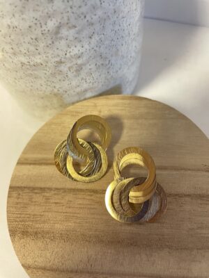 Boucles d’oreilles entrelacées – Joy