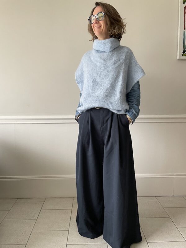 pantalon bleu