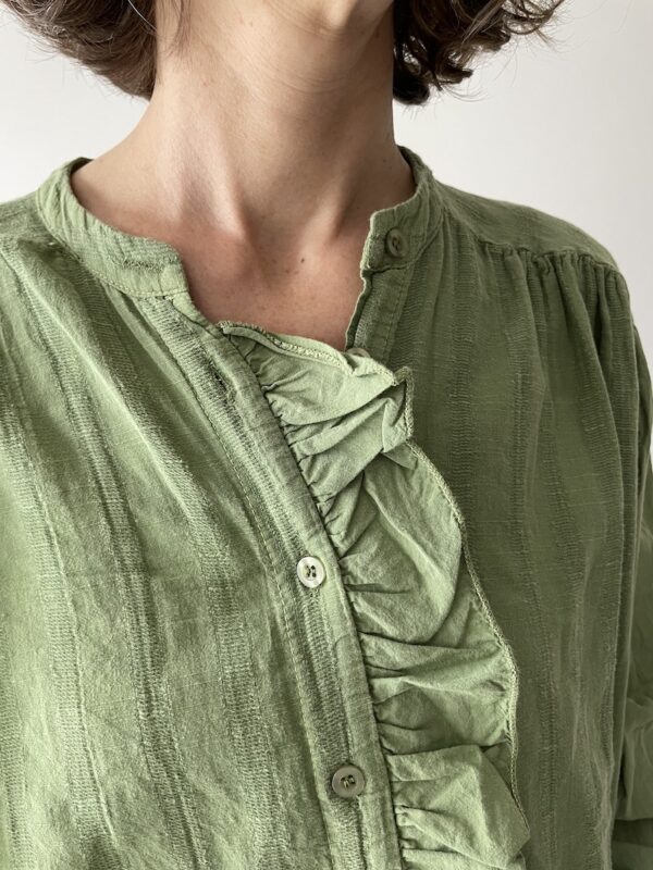 chemise verte