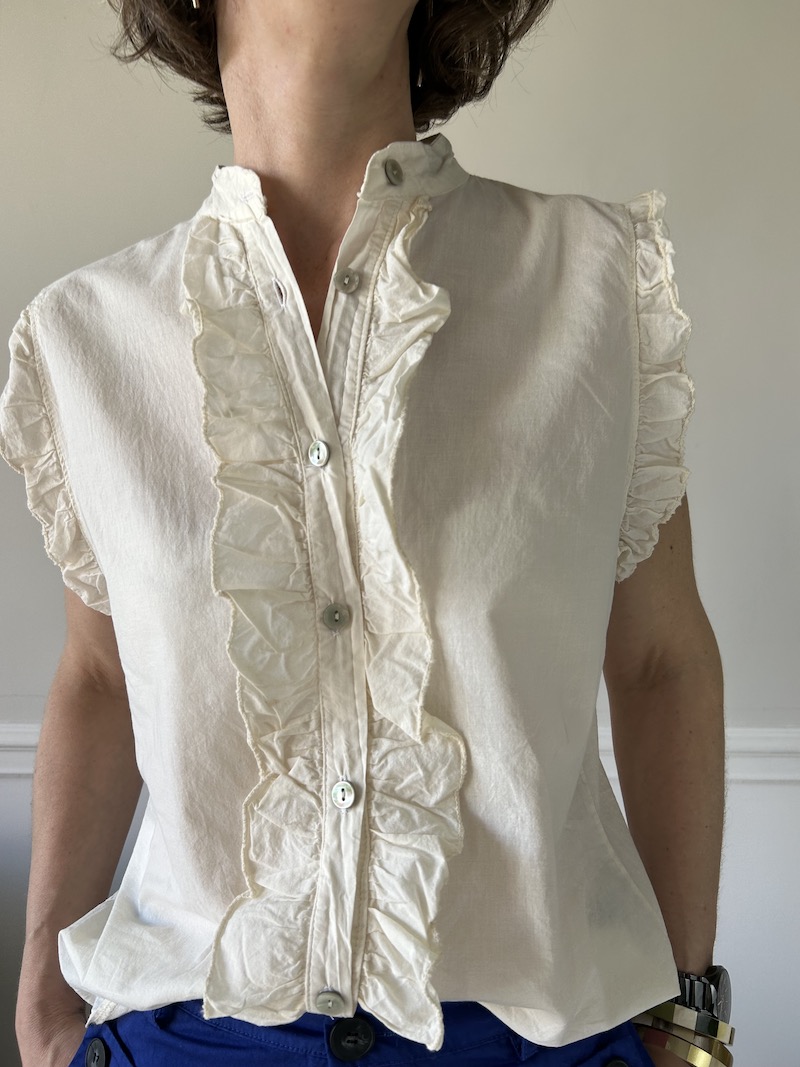 chemise sans manches Johanna Paris