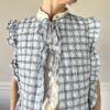 gilet bleu sans manches Johanna paris