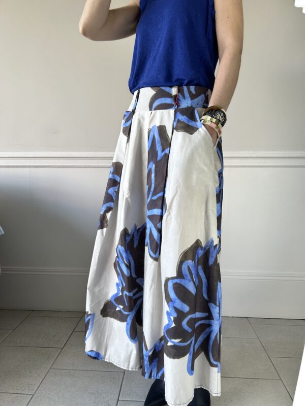 jupe bleue Johanna Paris