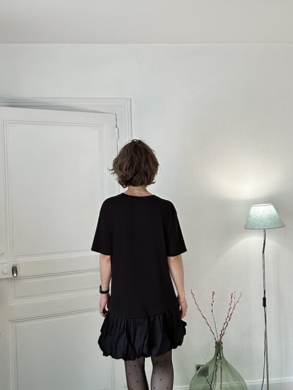robe boule noire, lumine