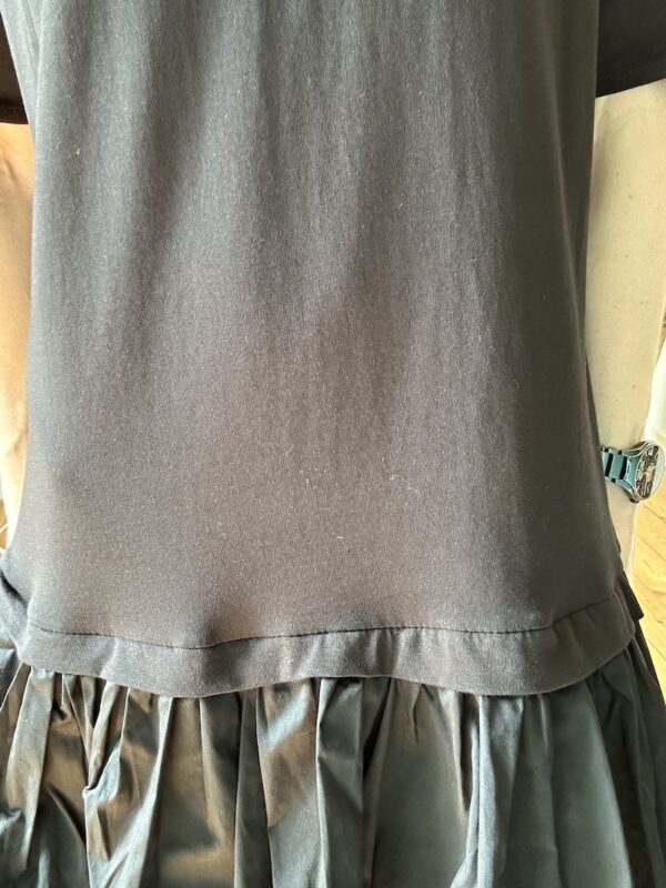 robe boule noire, lumine