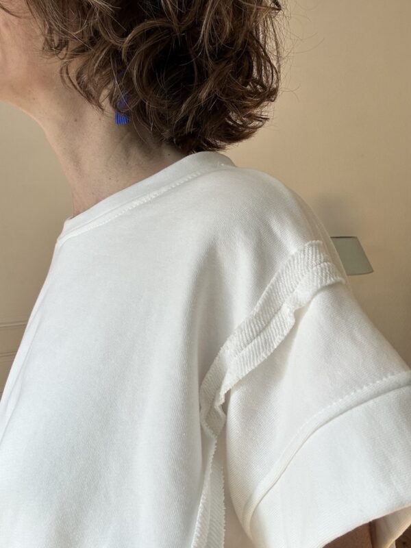 sweat blanc