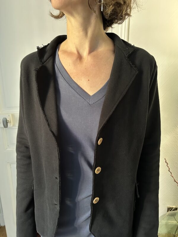 veste en coton love by md noire
