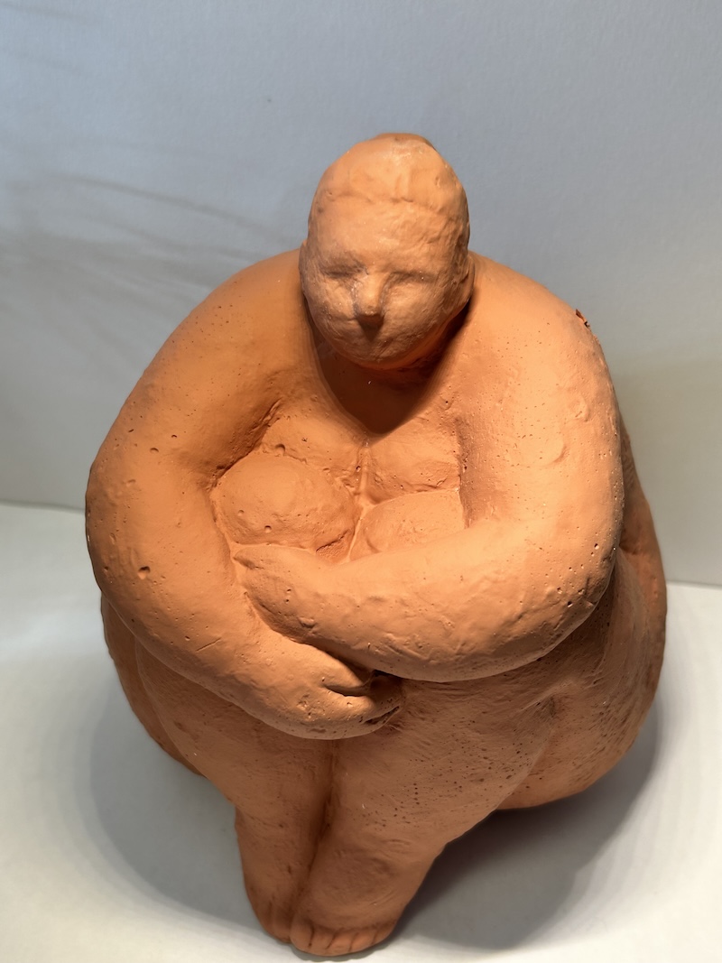 Statuette femme assise – Opjet paris