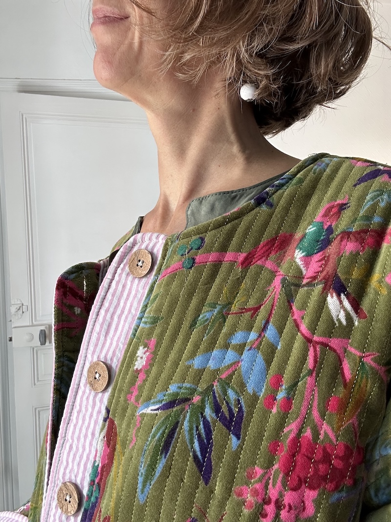 Veste en velours kaki  – The Corner