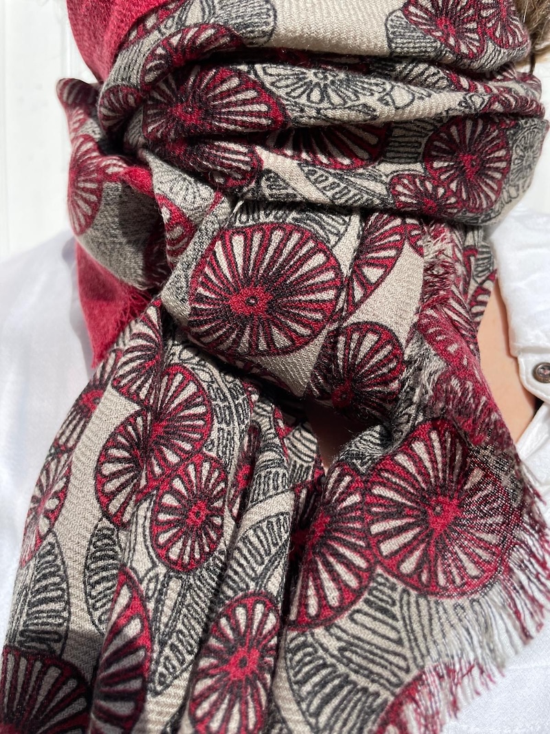 Echarpes en laine – les belles vagabondes