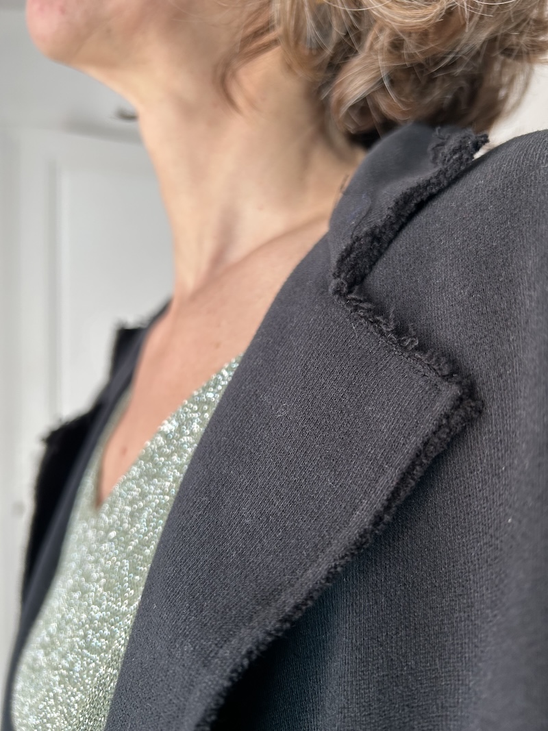 Veste Cintrée en Coton Upcyclé – Love by MD