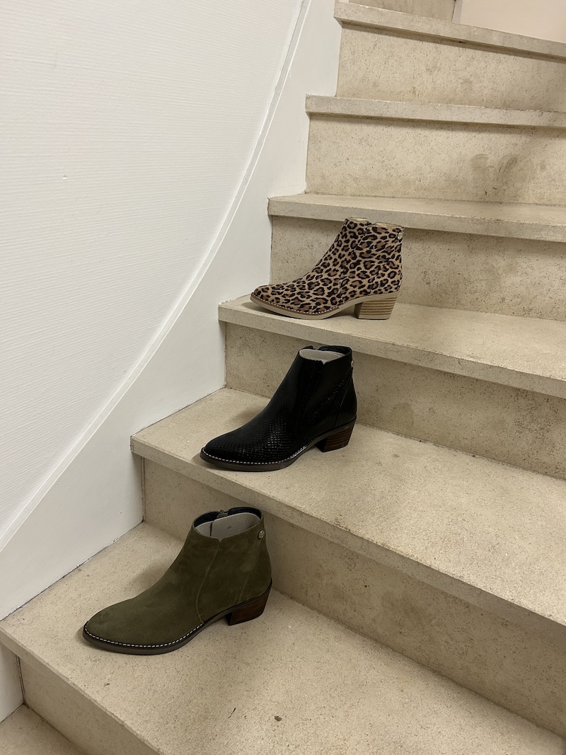 bottines cuir les pimprenelles