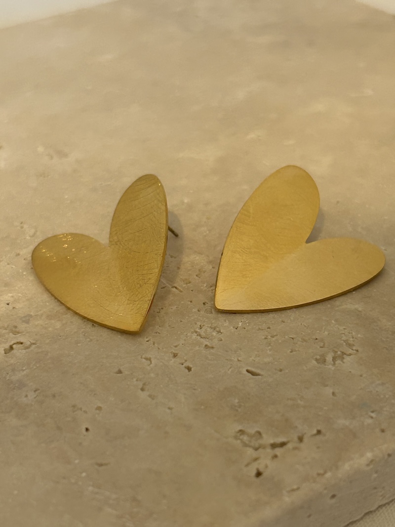 Boucles d’oreilles coeur – Merveille