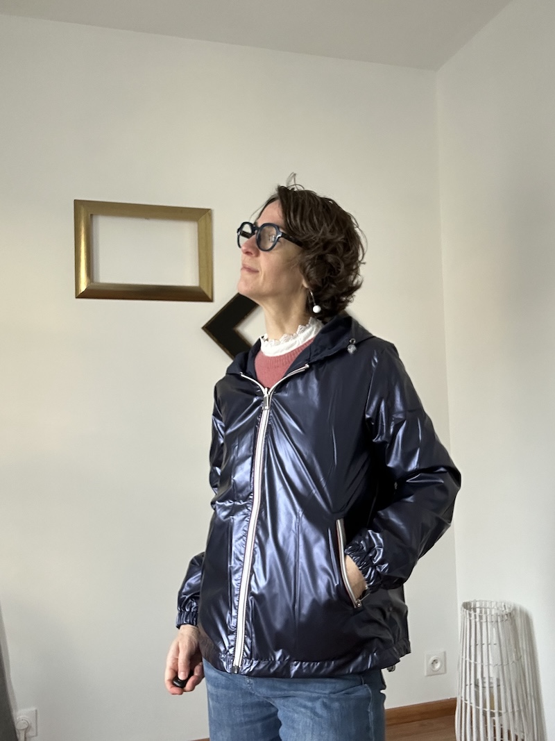 Imperméable réversible femme – Coupe confortable – Style urbain chic