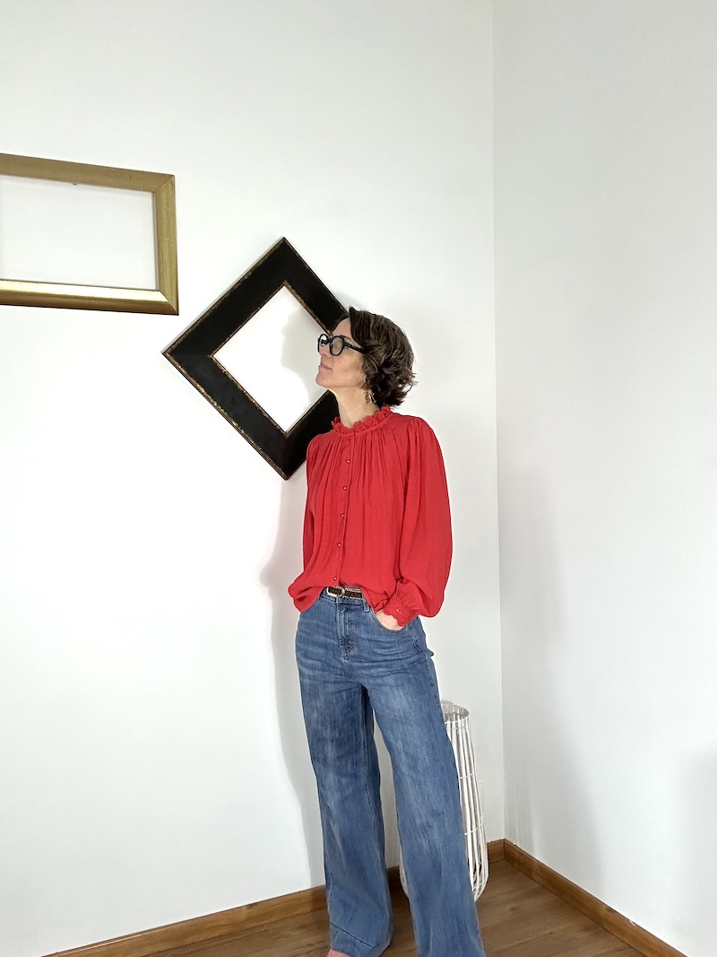 tunique rouge corail, Y'COO