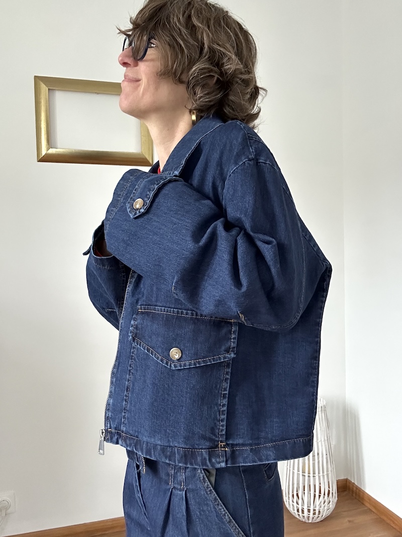 veste en jean lukap