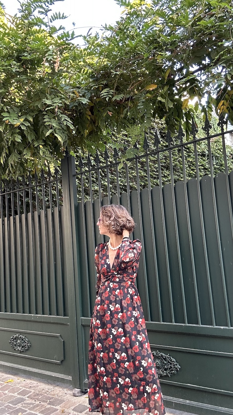 Robe longue fleurie. S,M,L,XL