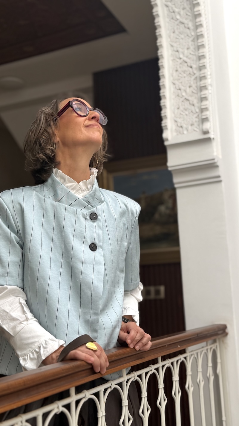 Chemise blanche col victorien, y’coo